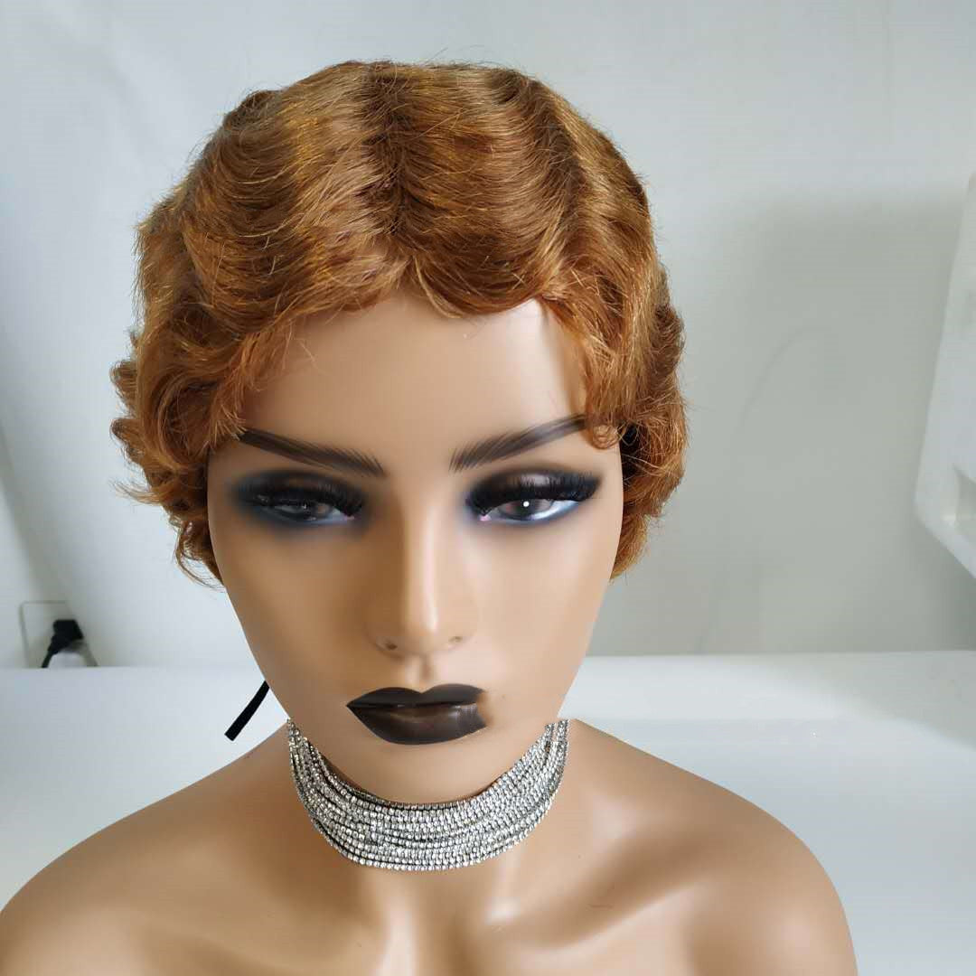 Retro Style Short Hair Wig