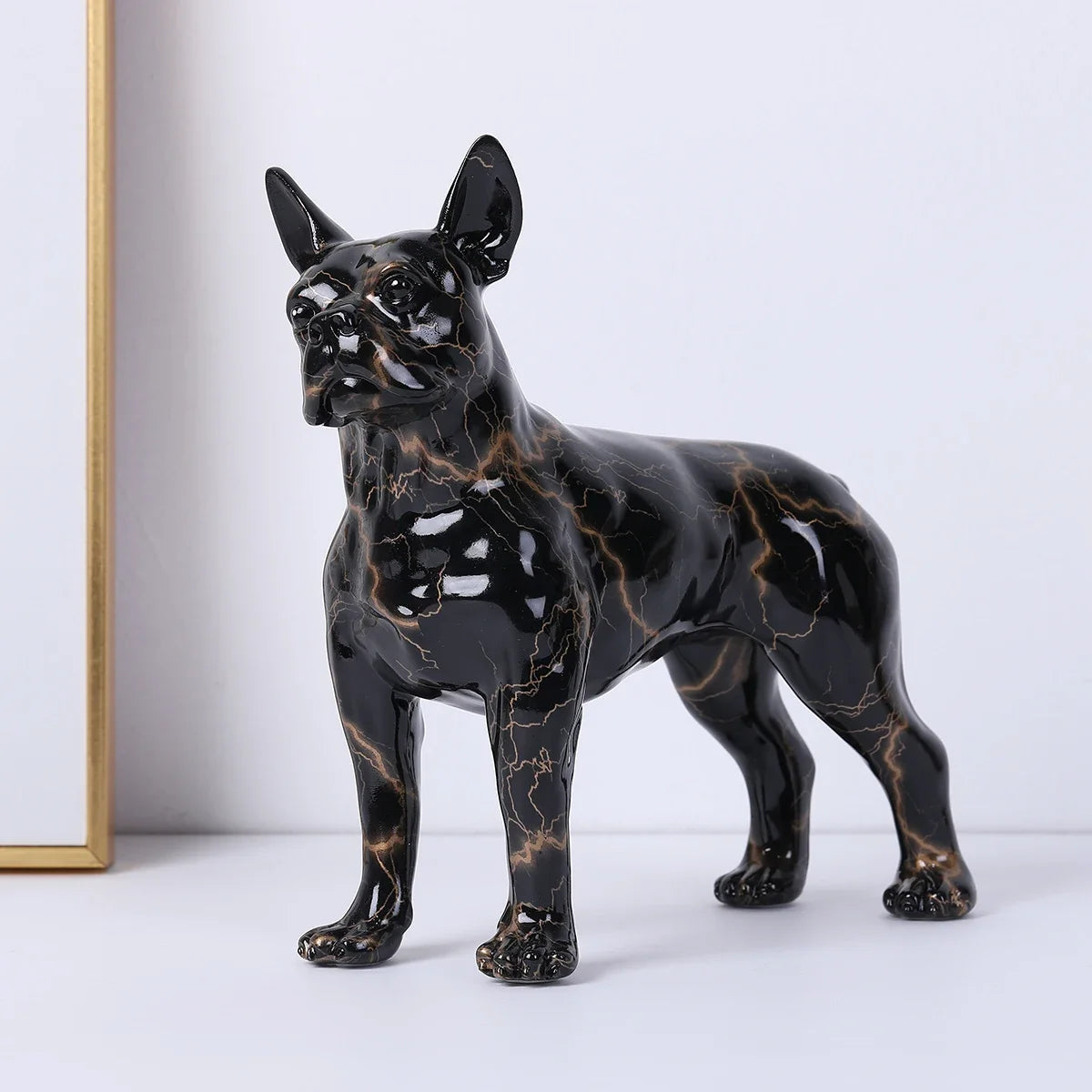 Simple Colorful Boston Terrier Small English  Pet Dog