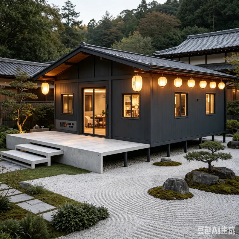Prefab Houses Module Customized Outdoor Factory Container Home Foldable Tiny 2 3 4 Bedroom Living Container House 20Ft 40Ft