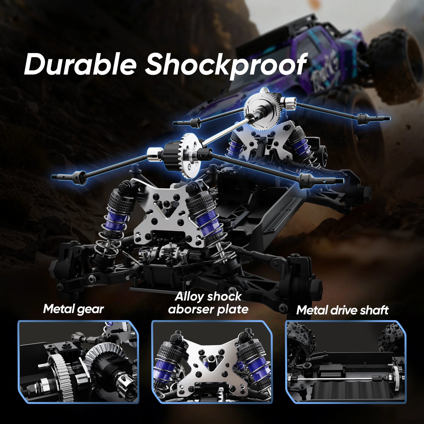 Remote Control Racing Car High Speed Off-road RC Truck