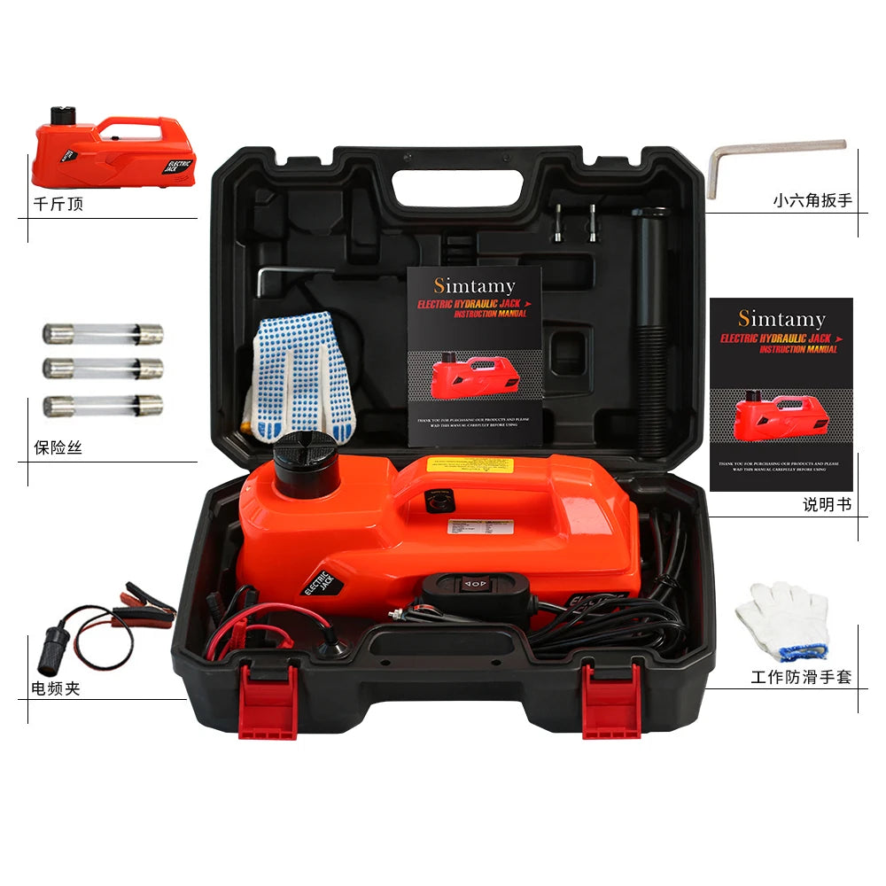 Electric Car Jack 5T  Lifting Tool Emergency Car Repair Tool