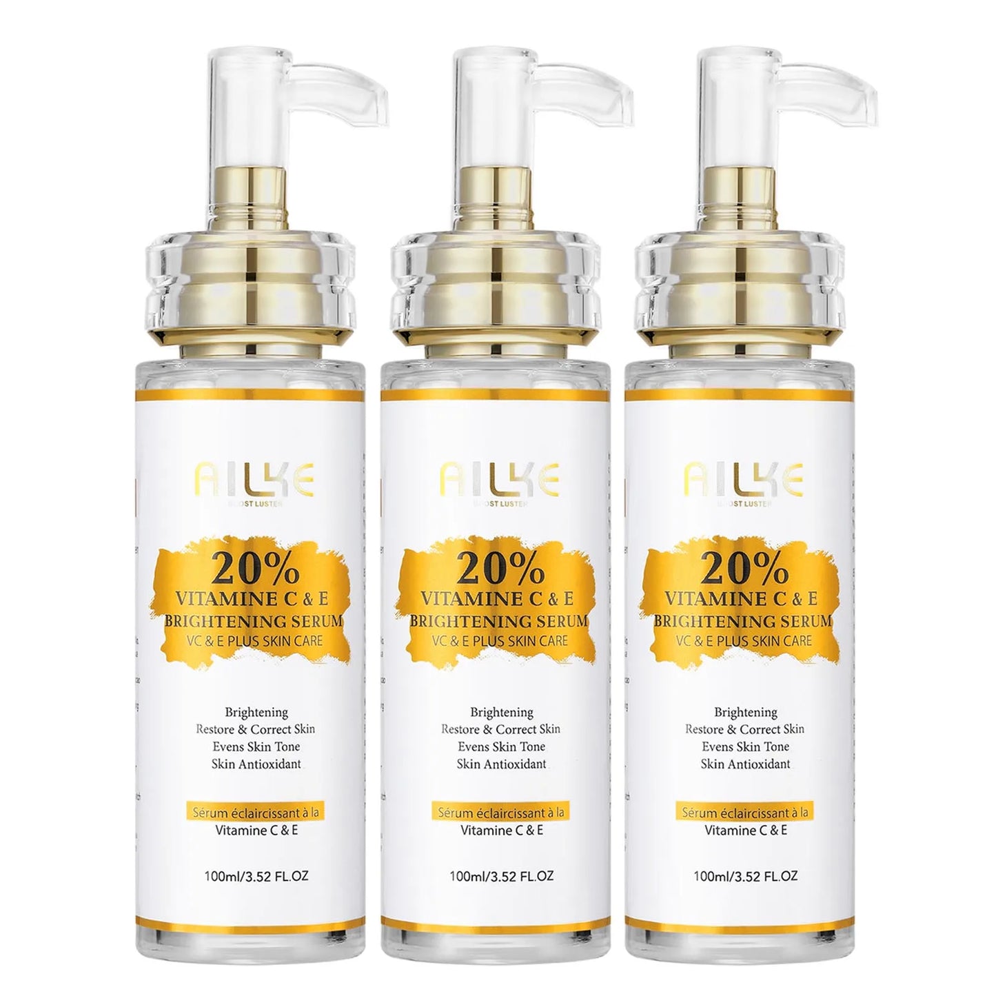 Vitamin C Skin Care Set, with Lightening,  Even Tone Skin  Face Cream