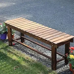 35.4'' Outdoor Garden Benches Weatherproof Patio Bench