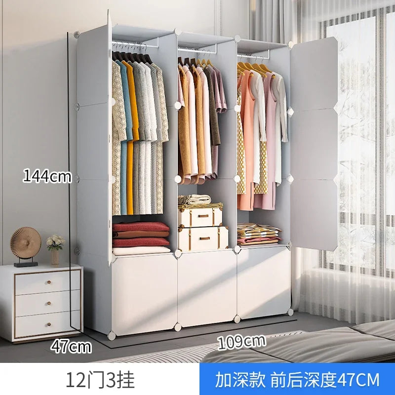 Open Filing Wardrobe Storage Clothes