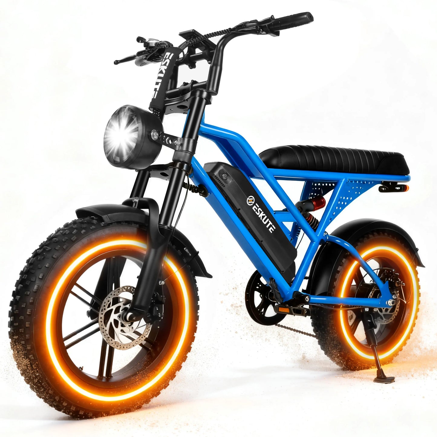 V100 Electric Bike, 1500W Peak 28MPH 48V13Ah Motorcycle,