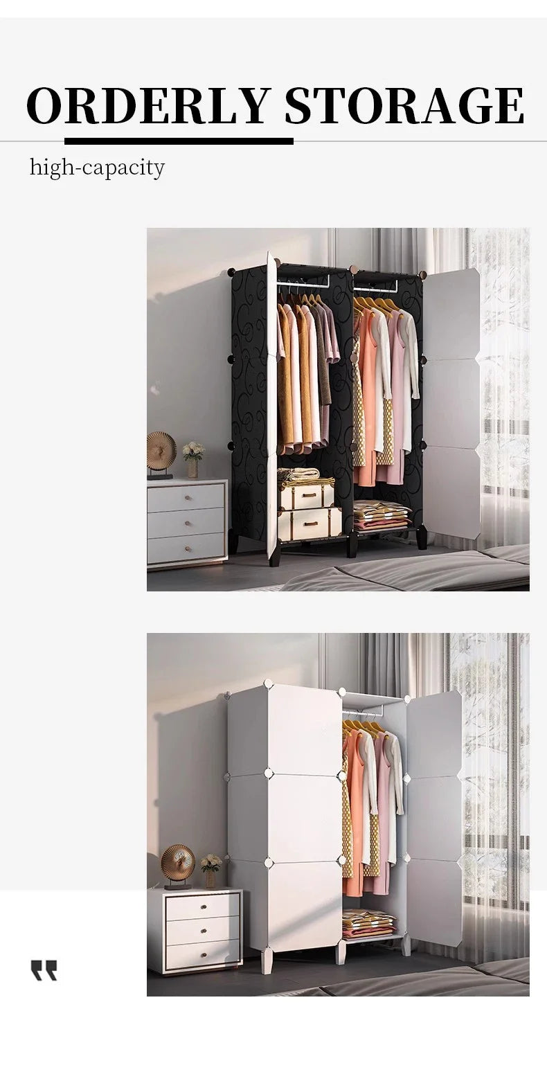 Open Filing Wardrobe Storage Clothes