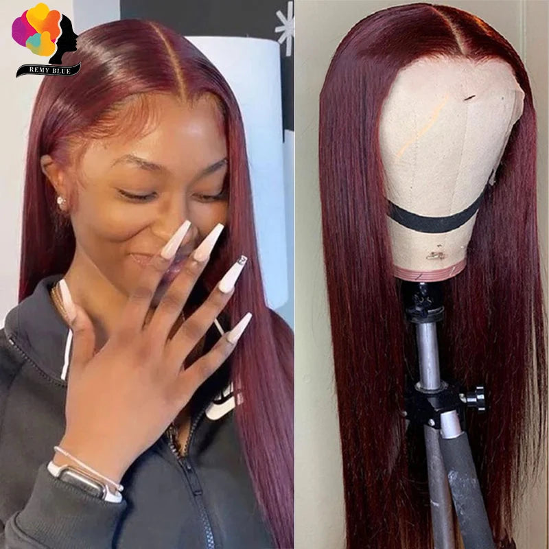 Straight Hair 13X6 Lace Frontal Wig  9Human Hair Wigs