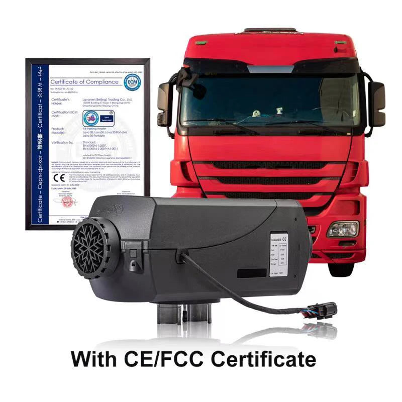 Max Alpine Water-Resistant Brushless Motor Diesel 12V 2KW