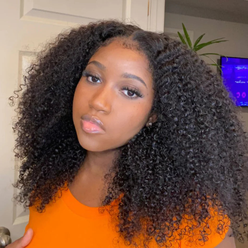 Hair Bye Bye Knots Wig Kinky Curly Natural Black