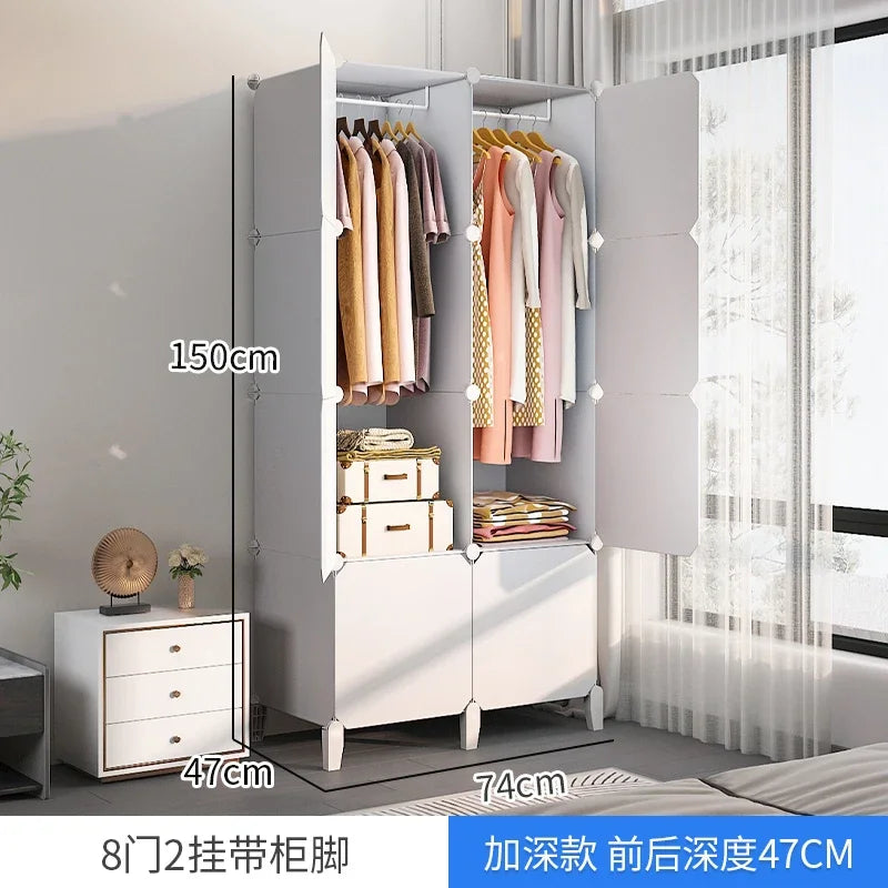 Open Filing Wardrobe Storage Clothes