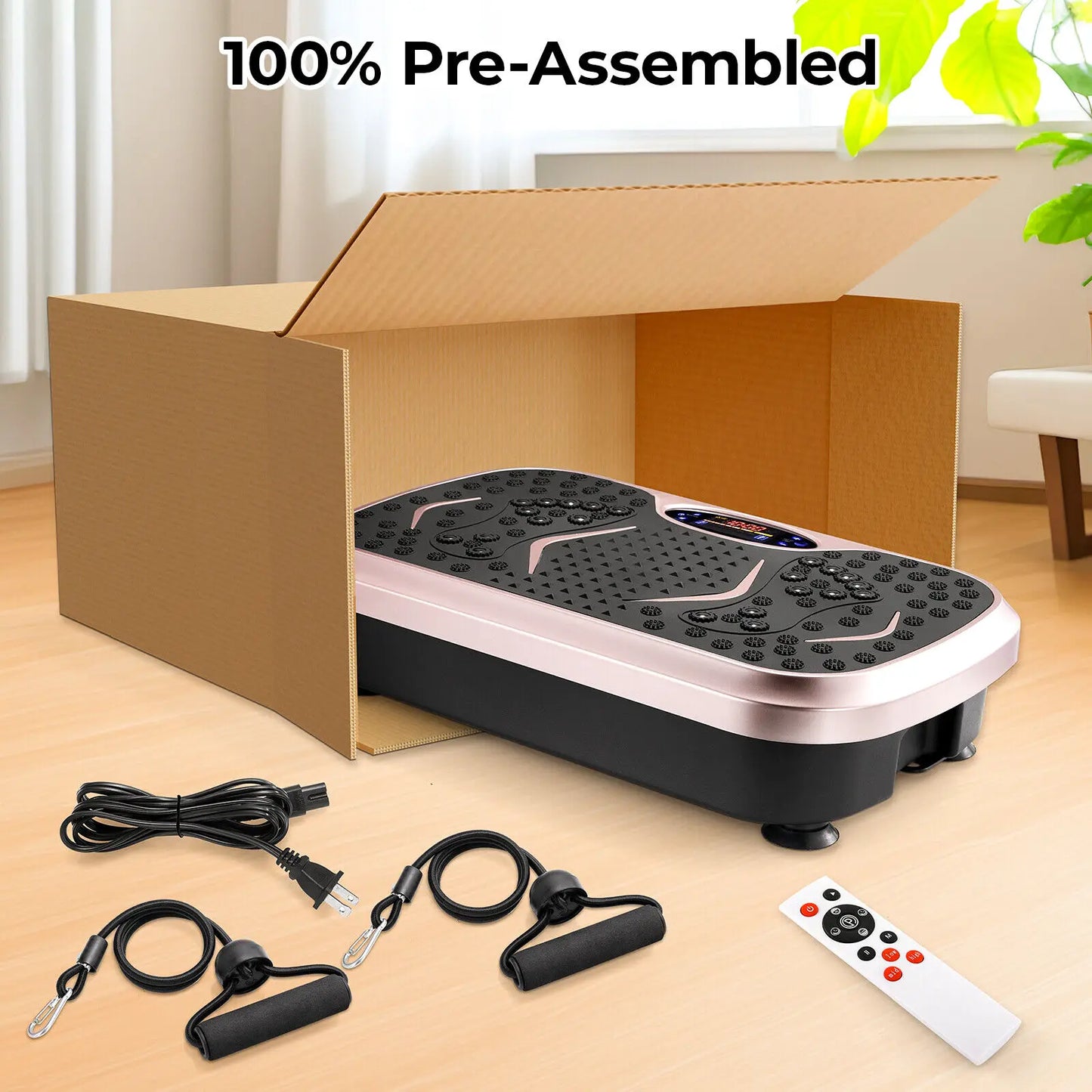 Vibration Plate Exercise Machine, Vibration Plate for Lymphatic Drainage,