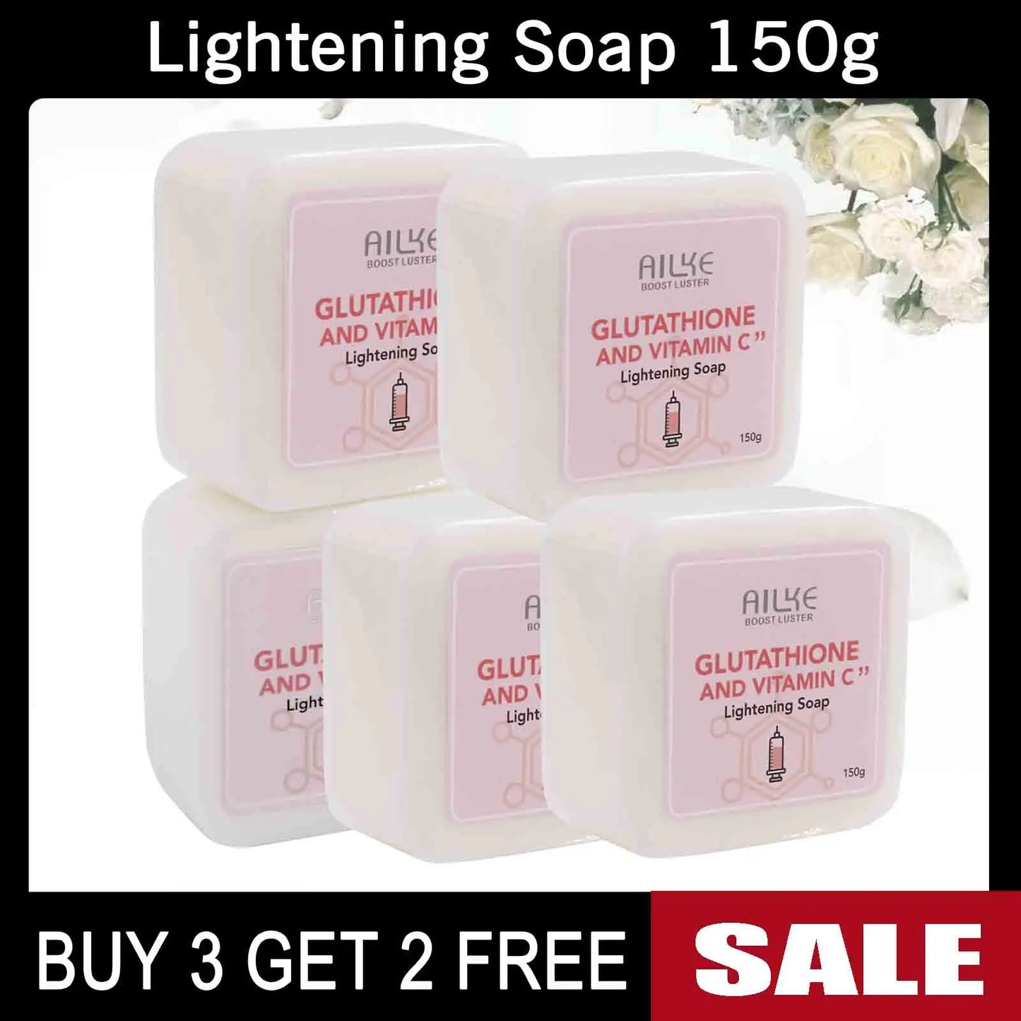 Whitening Skin Care Set, With Glutathione Vitamin C,, Reduce Dark Spots,