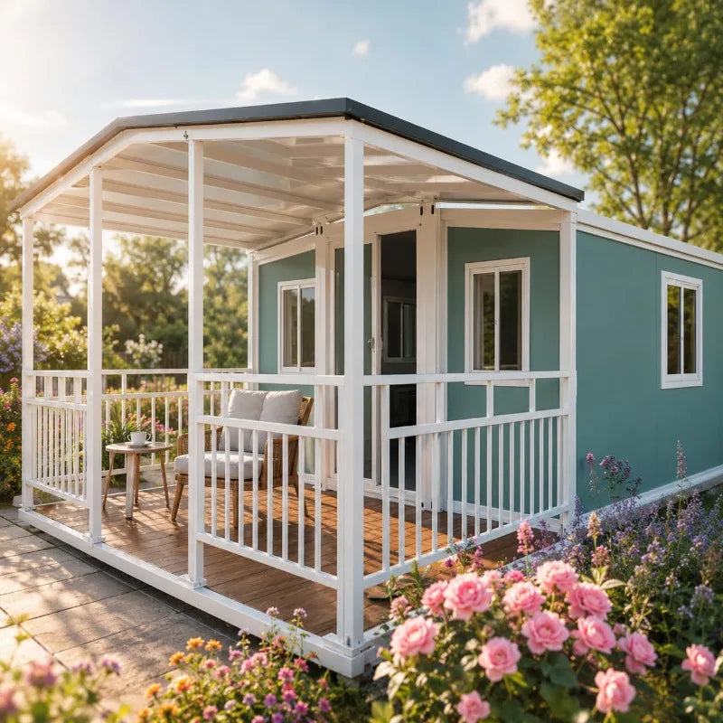 Container Shelter Foldable Prefabricated House for Camp Office Staff Accommodation and Guest Room Customized