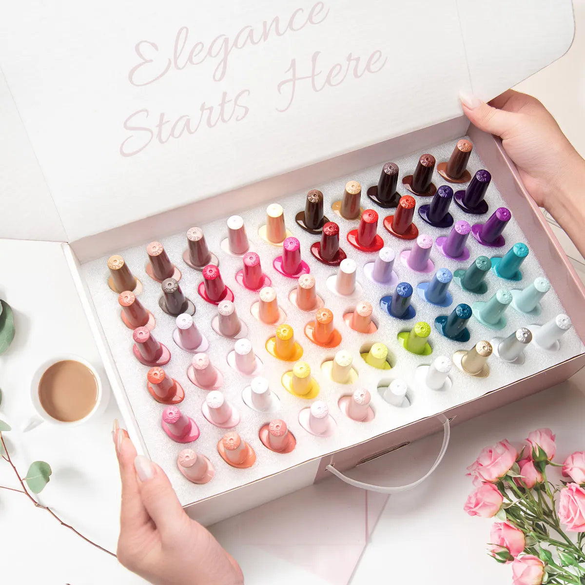 Gel Nail Polish Kit  Color Nail Manicure Soak  Nail Gel Varnish Set