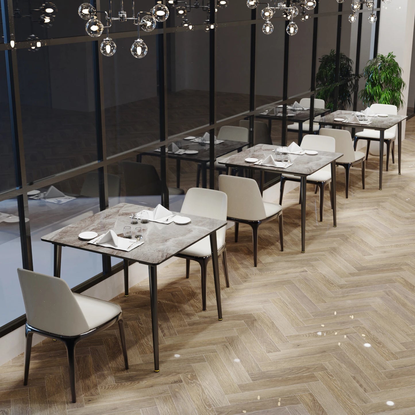 Rectangular Dining Modern Dining Desk Table Furniture