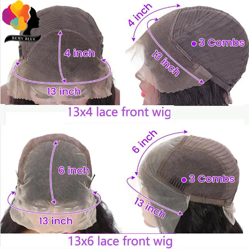 Straight Hair 13X6 Lace Frontal Wig  9Human Hair Wigs
