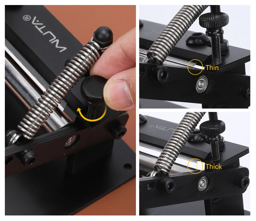Manual Leather Skiving Machine Strip Belt Thinning Skiver Splitter