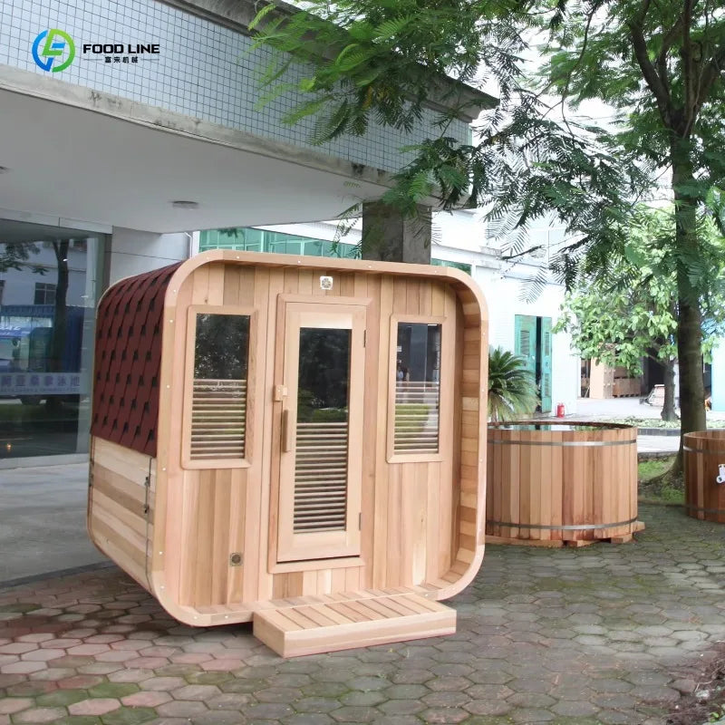 Customized Sauna Room Wooden Tradition-3al 2 Person  Wooden Tradition-3al 2 Person