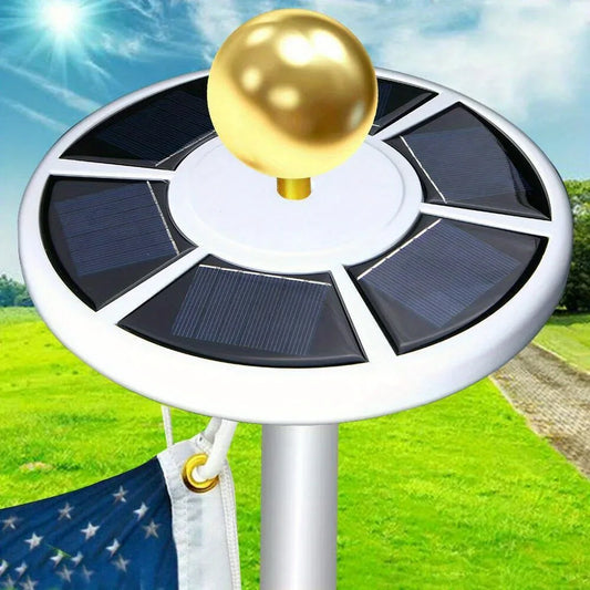 Outdoor Solar Lights: Ideal for Flagpoles, Camping Tents, Gardens,
