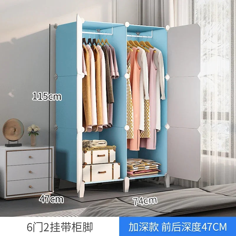 Open Filing Wardrobe Storage Clothes