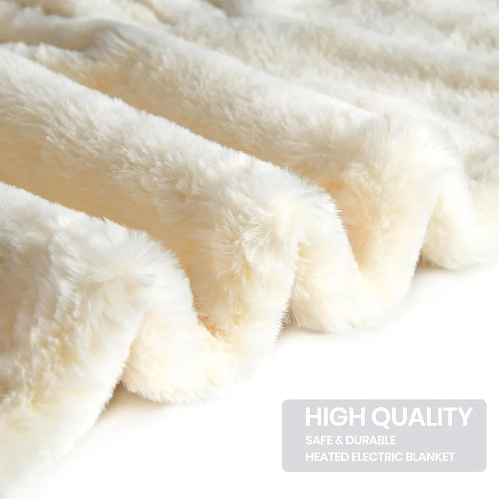 Heated Blanket Twin 62×84 - Ultra Cozy Soft Electric Blanket