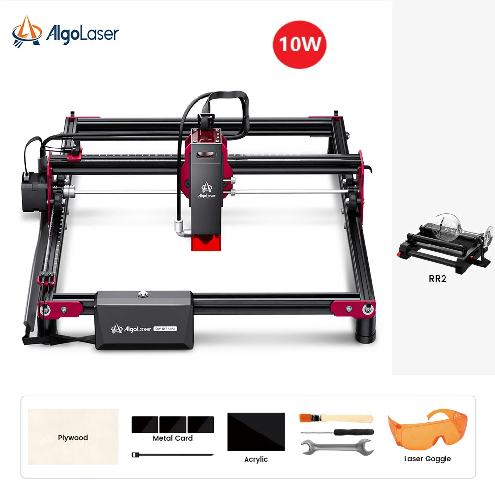 DIY KIT Mini 10W Laser Engraver Cutter For Beginner Table Woodworking
