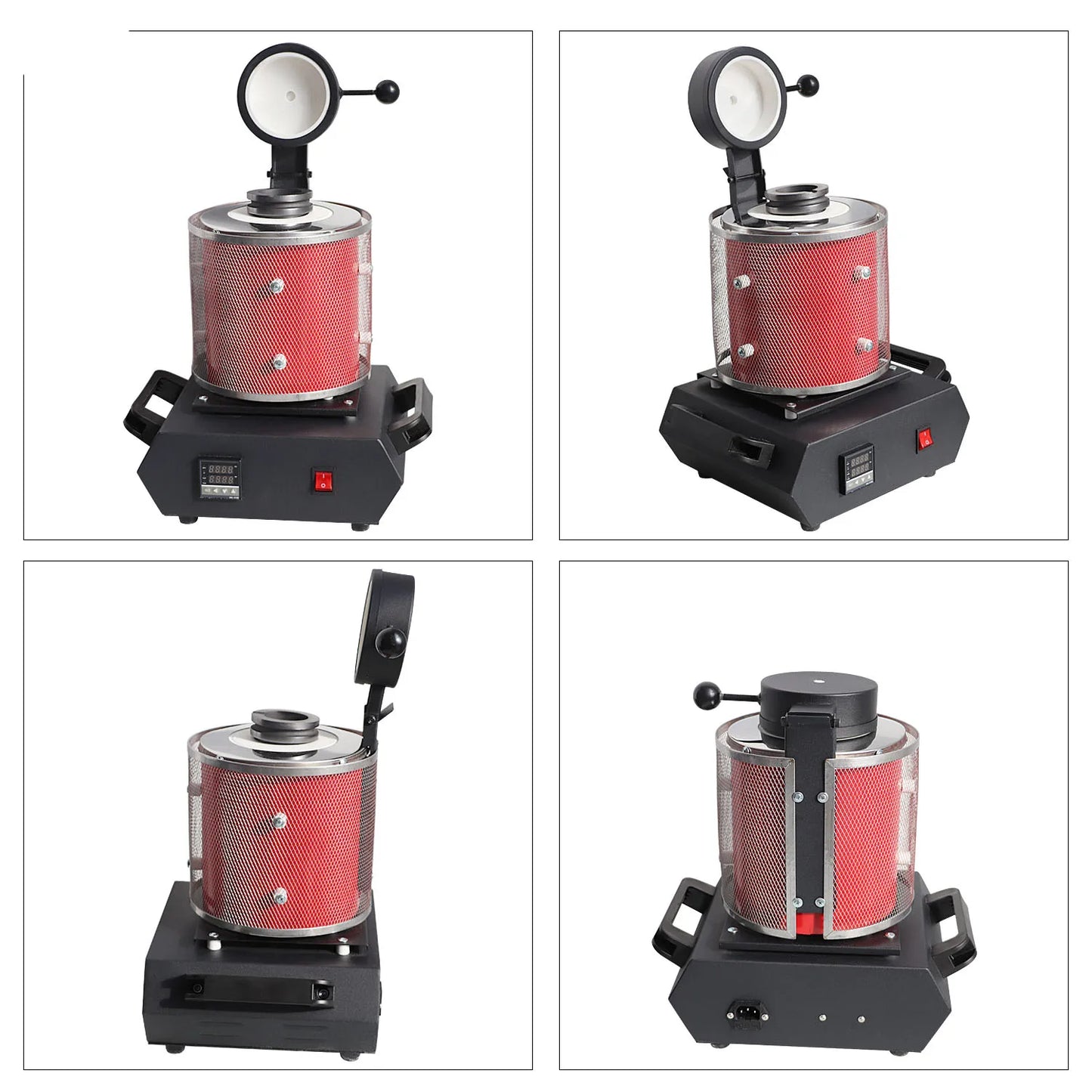 Portable Gold/Silver Melting Furnace - High-Temp Crucible Kit