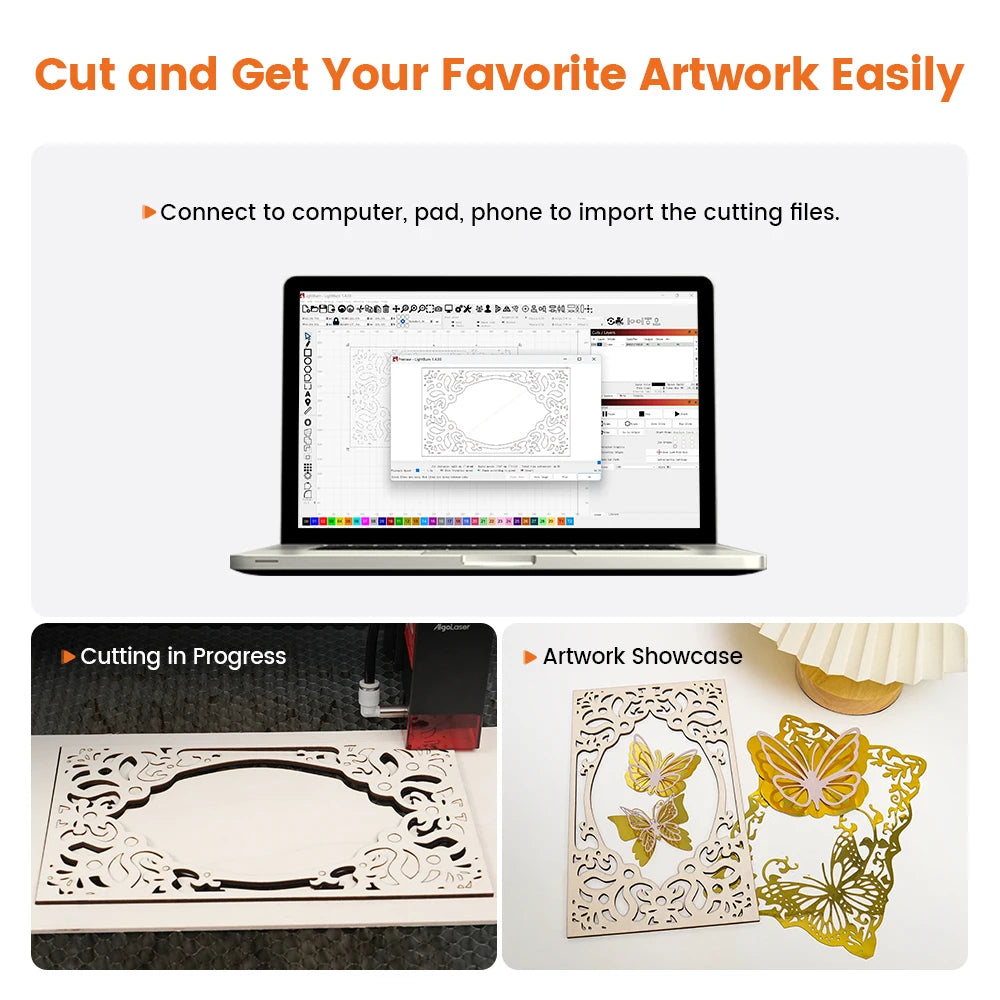 DIY KIT Mini 10W Laser Engraver Cutter For Beginner Table Woodworking