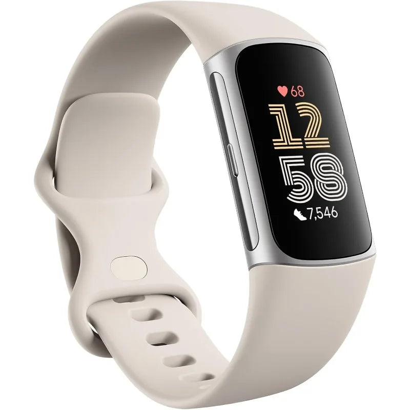 Fitness Tracker with Google apps, Heart Rate on Exercise Equipment,