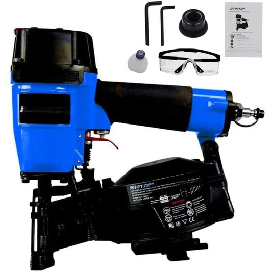 Roofing Nailer, 15 Degree Roofing Nail Gun, Coil Nails, 120-pcs Load