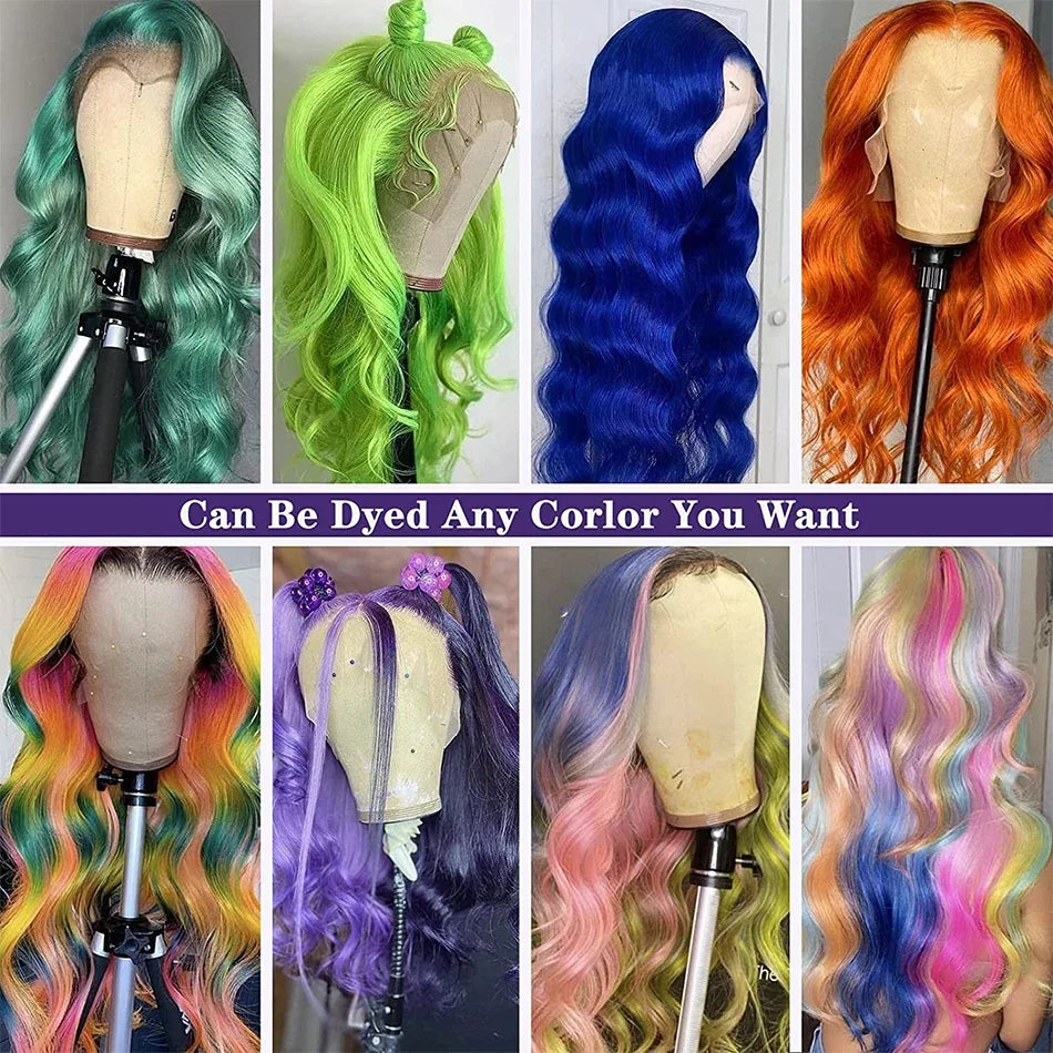 613 Human Hair Wig 13X6 Body Wave Blonde Hd Lace Frontal Wig Pre plucked