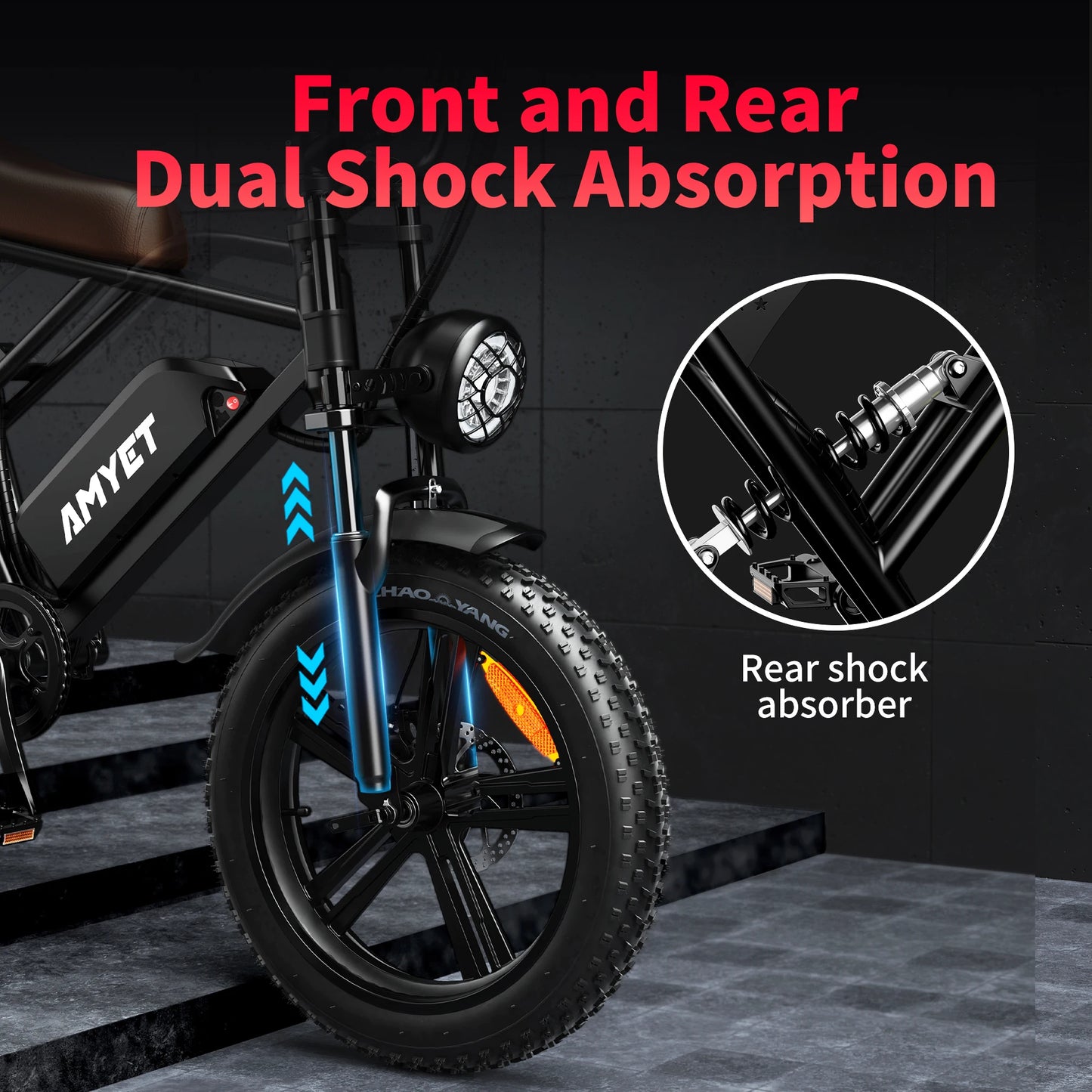 Adults Electric Bike 1000W Motor Mountain Moped Ebikes For Men