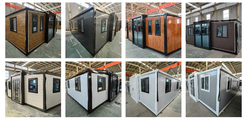 Prefab Houses Module Customized Outdoor Factory Container Home Foldable Tiny 2 3 4 Bedroom Living Container House 20Ft 40Ft