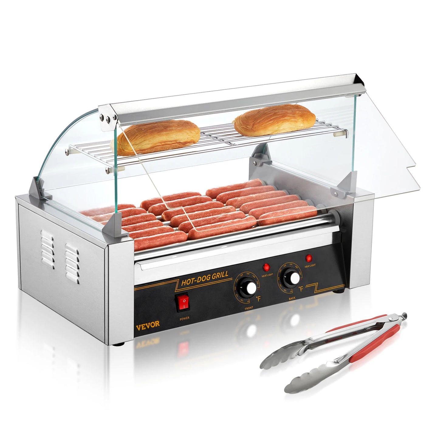 Commercial Hot Dog Roller Electric Sausage Maker Barbecue Grill Machine