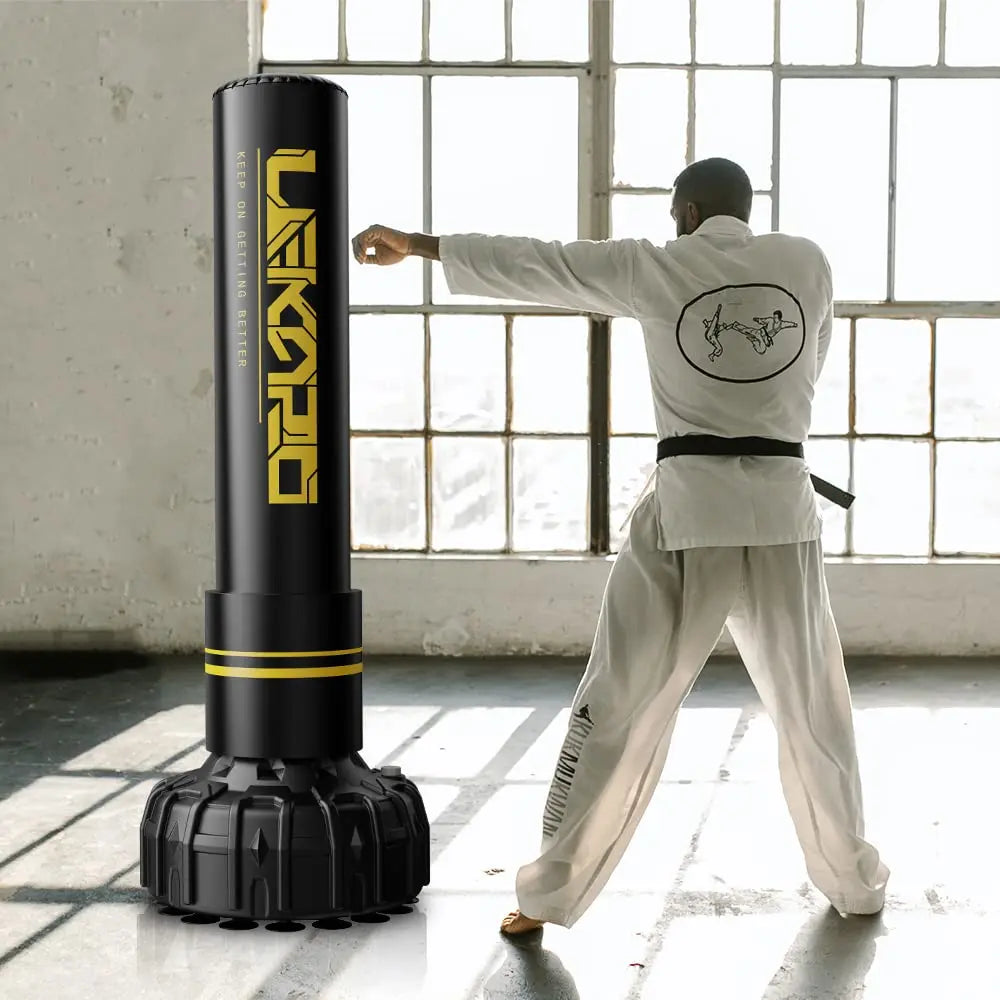 Boxing Column Tower Boxing Sandbag Standing Boxing Tower Punching Bag