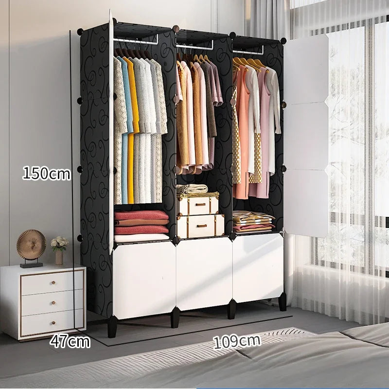Open Filing Wardrobe Storage Clothes