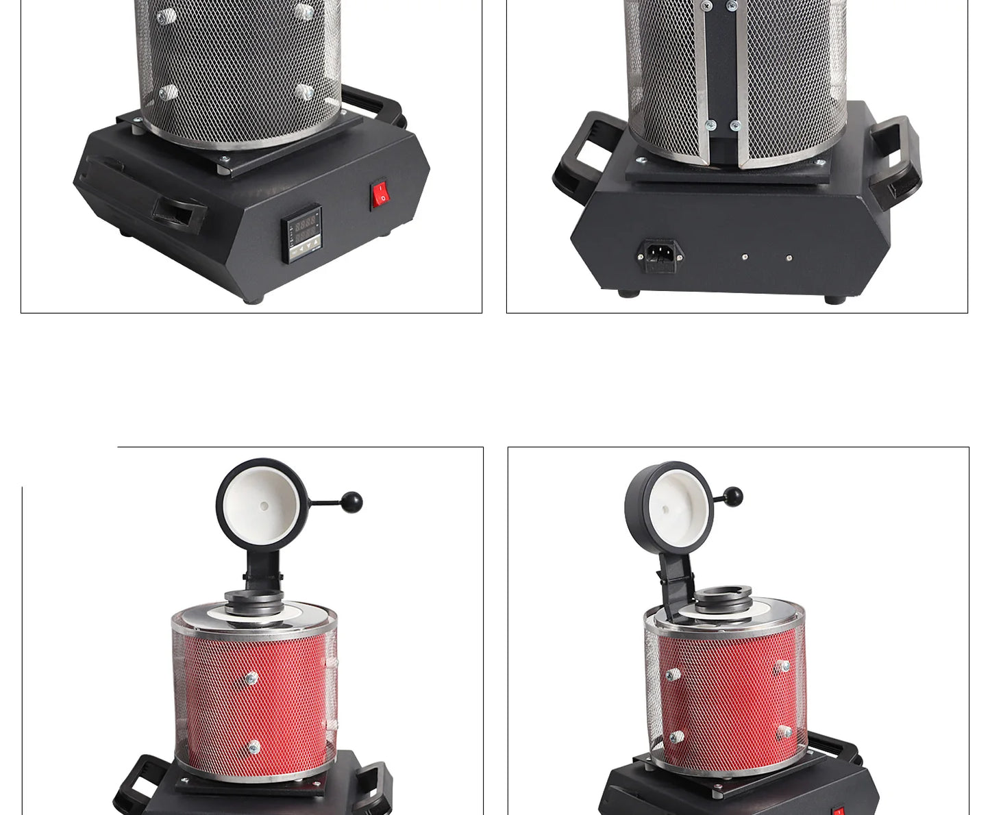 Portable Gold/Silver Melting Furnace - High-Temp Crucible Kit