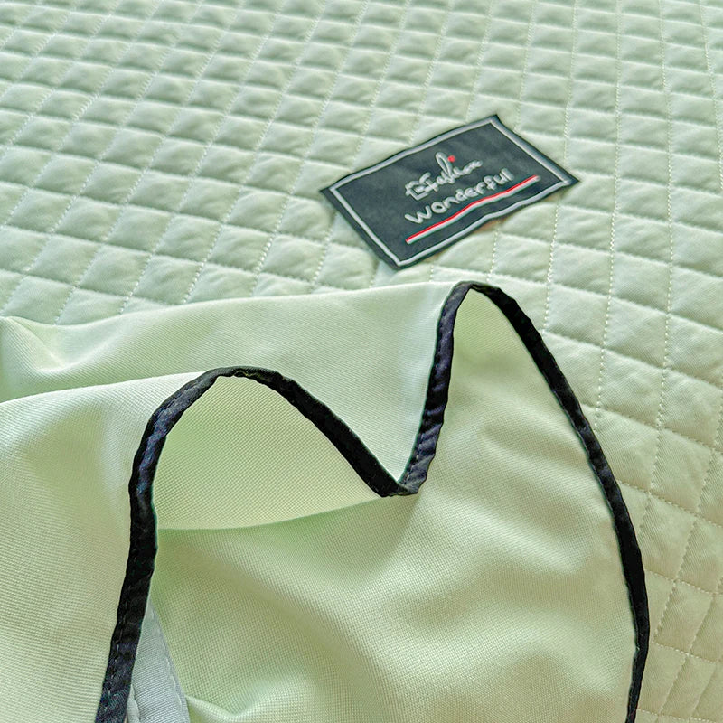 1pc Quilted Bed Cover or 3pcs Bedspread Set For Four Season,