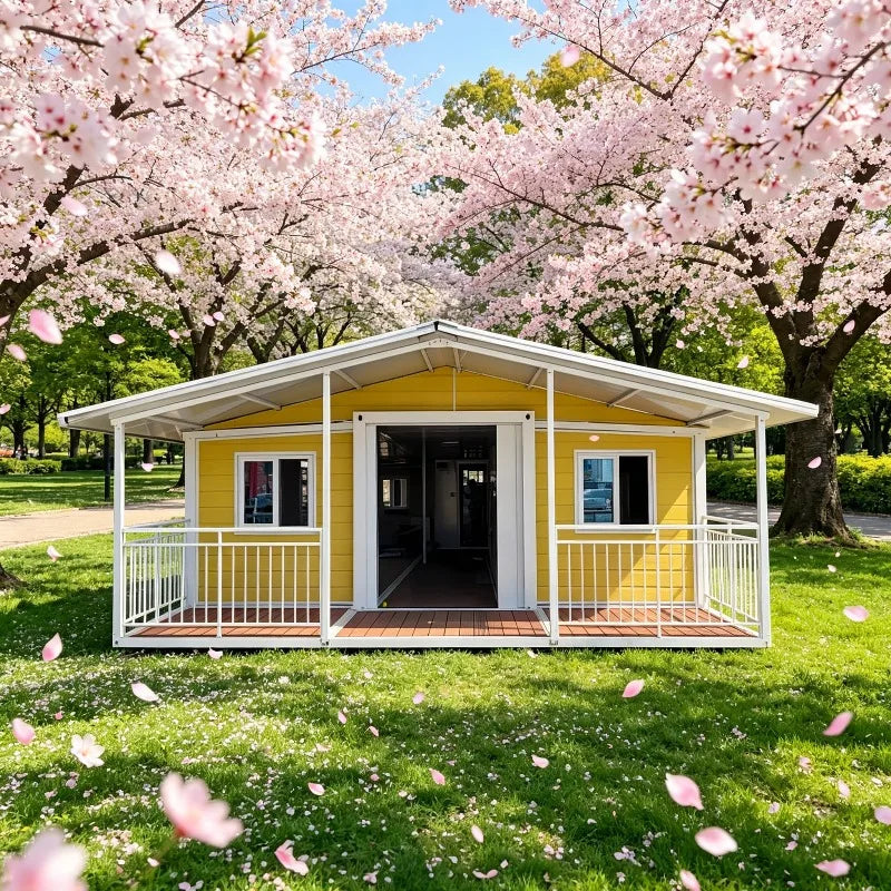 Container Shelter Foldable Prefabricated House for Camp Office Staff Accommodation and Guest Room Customized