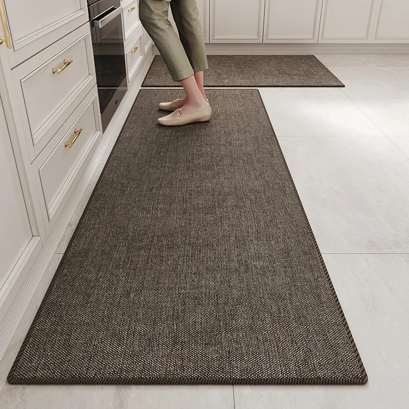 Kitchen Floor Mat TPR Non-slip Bottom Long Rug Dirt-resistant Anti-slip Foot Mats Home Corridor Bedroom Bedside Carpet Ковер 러그
