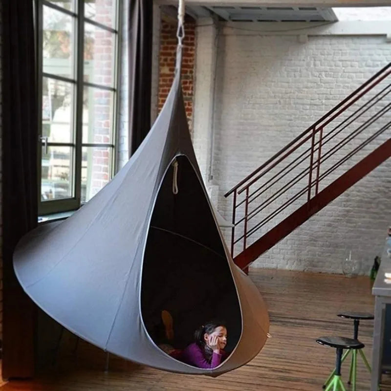 Outdoor Indoor Courtyard Hammocks Swings Butterfly-shaped Hanging Chairs