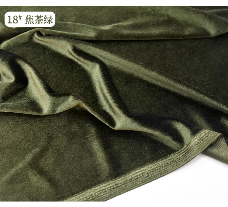High Quality Elastic Velvet Korean Velvet Clothing Fabric