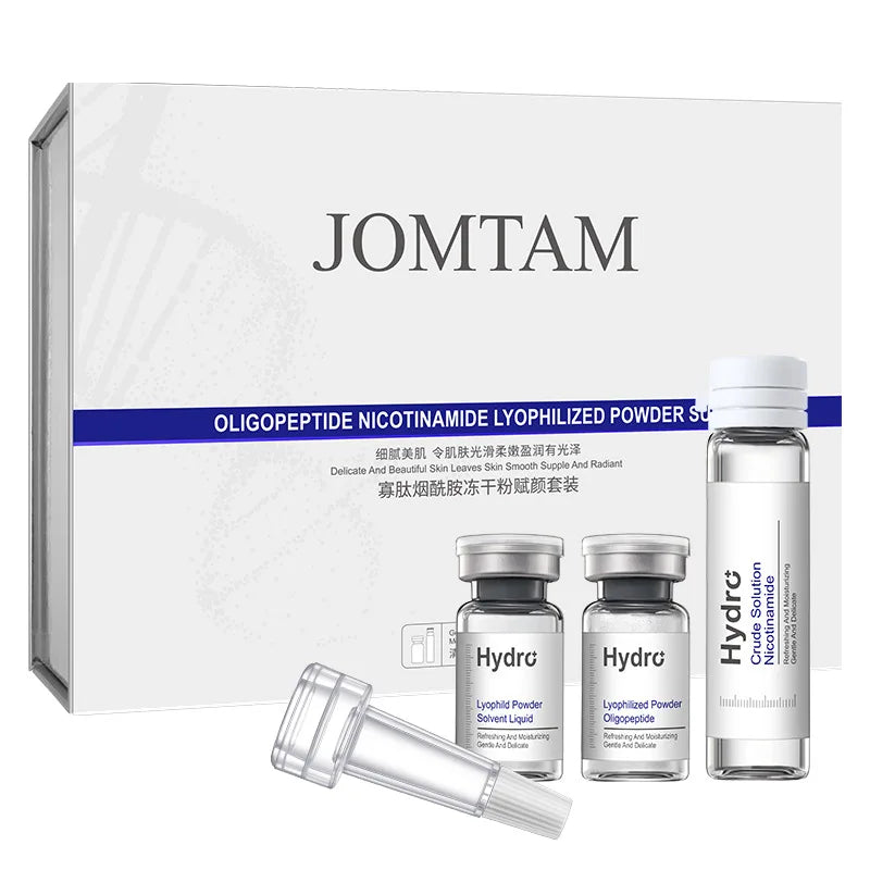 44PCS Lyophilized Powder Serum Sheep Placenta Oligopeptide Skin Care Set