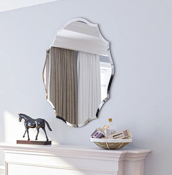 Frameless Wall Mirror Home Decorative Art Design