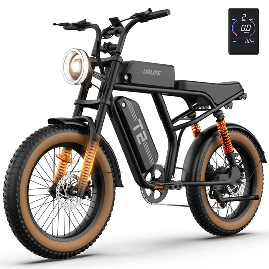 1500W Peak Electric Mountain Bike 48V 15.6Ah 28MPH 100 Mile