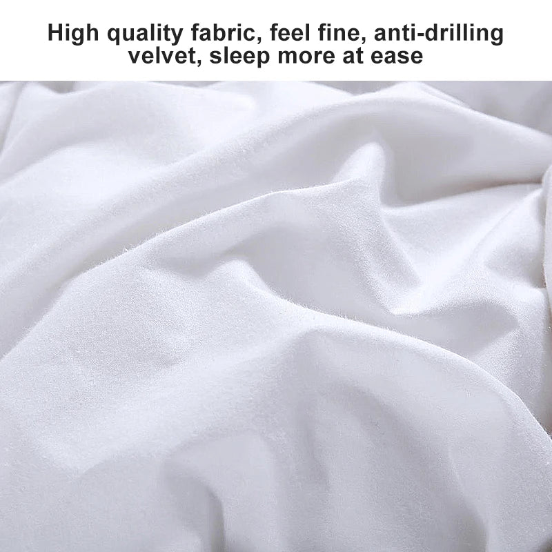 2 Pieces Feather and Down Comforter Queen Size