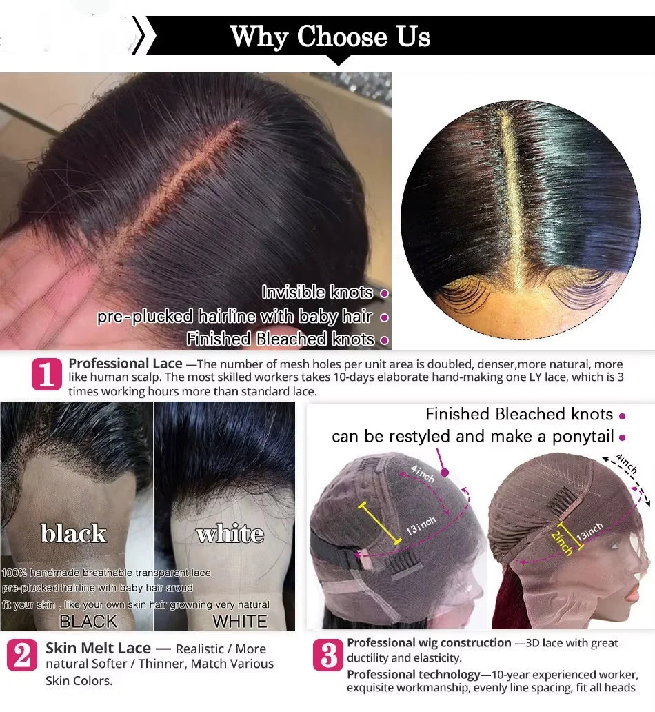 Chocolate Brown Curly  Lace Front Wigs