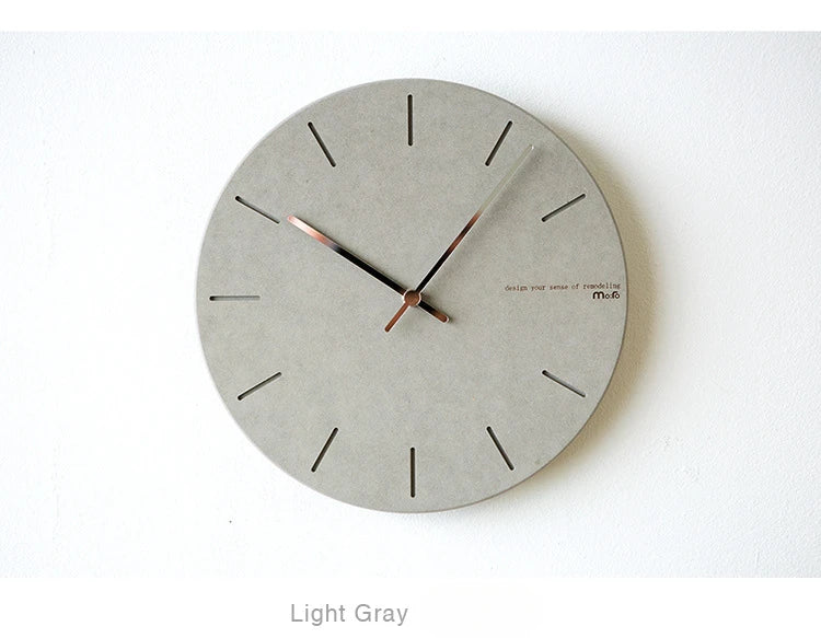 Quartz Wall Clock Mute Personality Hanging Watch Home Decor Kitchen Clocks
