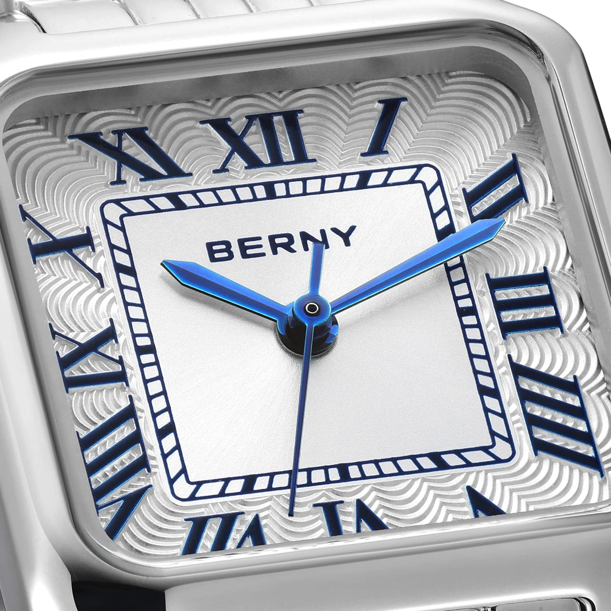 BERNY Square Ladies Watch Quartz Fashion and Exquisite Watch Woman Numeral Small Women's Waterproof New Jewelry Bracelet Women Watch