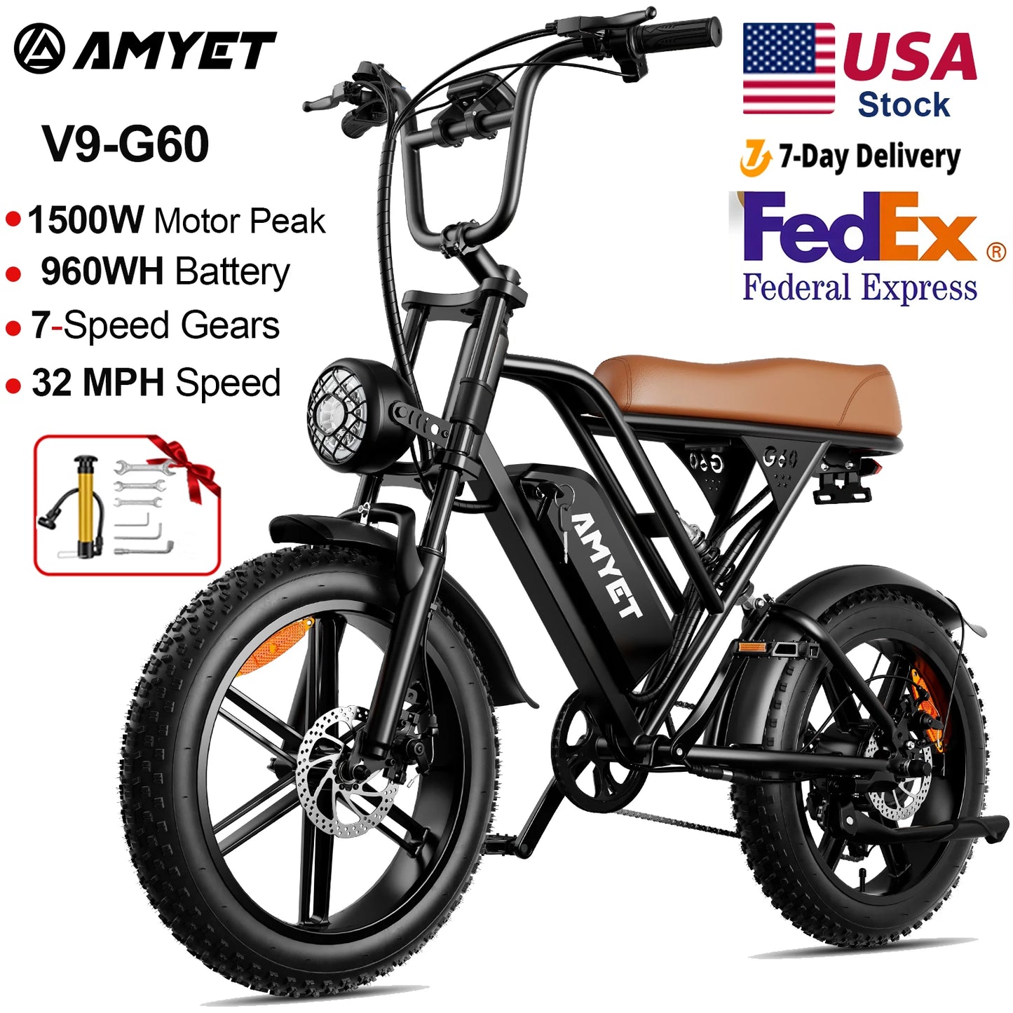 Adults Electric Bike 1000W Motor Mountain Moped Ebikes For Men